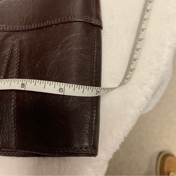 LifeStride Wrangler style tall brown boots size 10M 7 inch cuff and full zip - Picture 7 of 11